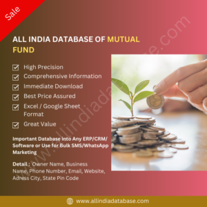 All India Database Of Mutual Fund Investers