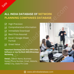 All India Database Of Network Planning Companies