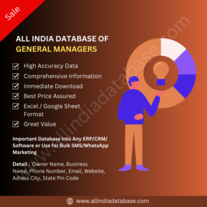 All India Database Of General Managers