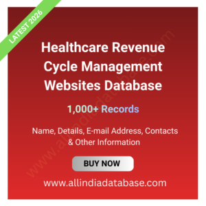 Healthcare Revenue Cycle Management Websites Database – 1,000+ Records