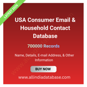 USA Consumer Email & Household Contact Database – 7,00,000 Records