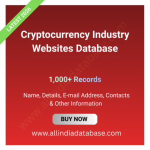 Cryptocurrency Industry Websites Database – 1,000+ Records
