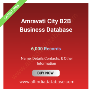 Amravati City B2B Business Database – 6,000 Records