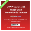 USA Procurement & Supply Chain Professionals Database – 1,000+ Records