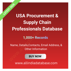 USA Procurement & Supply Chain Professionals Database – 1,000+ Records