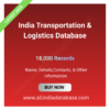 India Transportation & Logistics Database – 18,000 Records