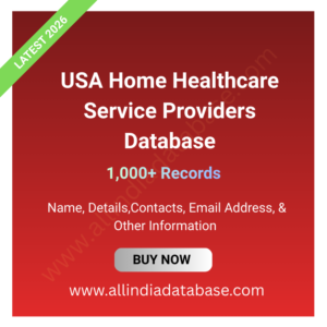 USA Home Healthcare Service Providers Database – 1,000+ Records
