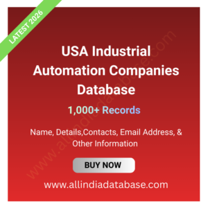 USA Industrial Automation Companies Database – 1,000+ Records