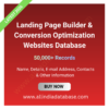 Landing Page Builder & Conversion Optimization Websites Database – 50,000+ Records