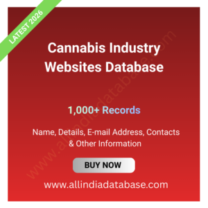 Cannabis Industry Websites Database – 1,000+ Records
